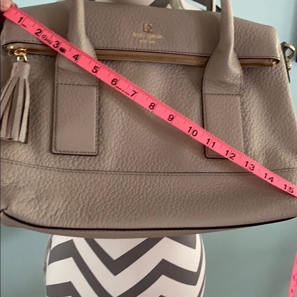 Kate Spade Taupe Double Handle/Crossbody Strap - Picture 9 of 12
